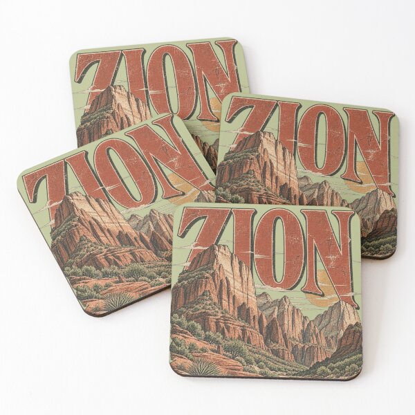 Item preview, ZION — RED ROCK HORIZONS designed and sold by KrungiT Design .