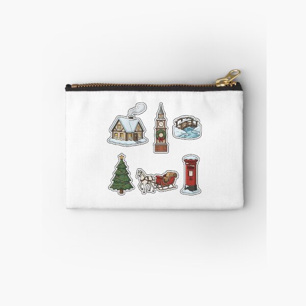 Item preview, Cozy Christmas Village Sticker Pack - Snowy Town Favorites Edition designed and sold by SimpleP.