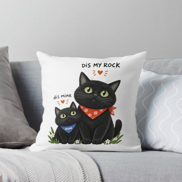 Item preview, Cute Cats Collecting Rocks Artwork for Cat Lovers and Nature Enthusiasts designed and sold by JessElle05.