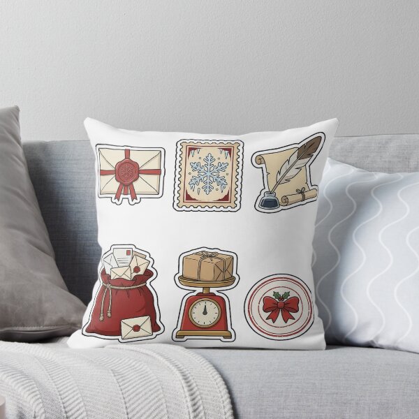 Item preview, Santa North Pole Mailroom Sticker Pack - Festive Letter & Stamp Set designed and sold by SimpleP.