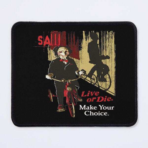 Item preview, Saw Billy Puppet Bike Live or Die Make Choice designed and sold by Ekonolotie.