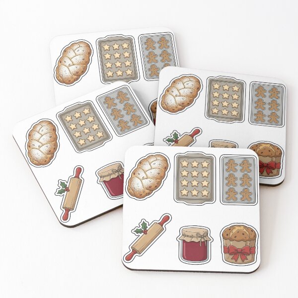 Item preview, Festive Holiday Bakery & Bread Sticker Pack - Winter Pastry Assortment designed and sold by SimpleP.