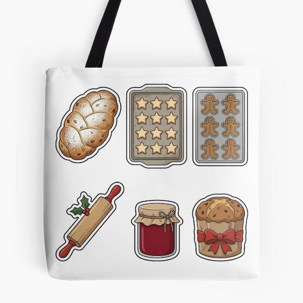 Item preview, Festive Holiday Bakery & Bread Sticker Pack - Winter Pastry Assortment designed and sold by SimpleP.