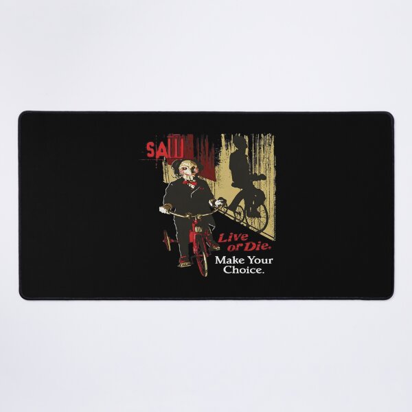 Item preview, Saw Billy Puppet Bike Live or Die Make Choice designed and sold by Ekonolotie.