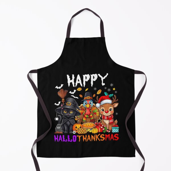 Item preview, Happy Halloween Thanksgiving Christmas HalloThanksMas designed and sold by MatherFisher.