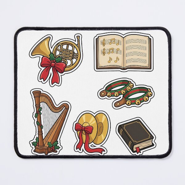 Item preview, Christmas Music & Caroling Sticker Pack - Holiday Melody Set designed and sold by SimpleP.