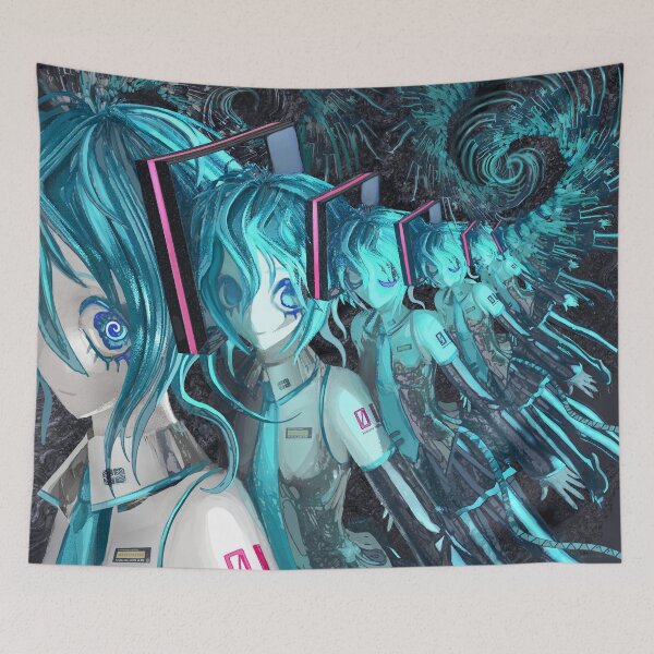 Item preview, Infinite Miku designed and sold by COFFEEWITHARTS.