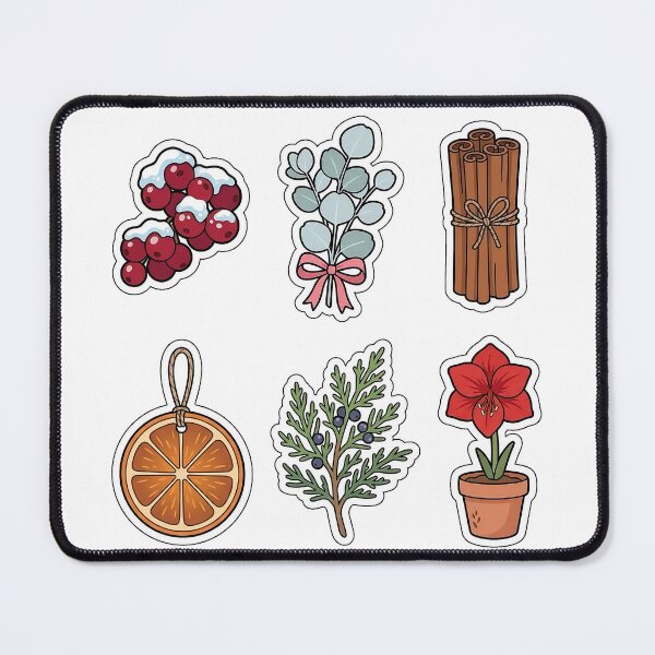 Item preview, Winter Botanical & Berries Sticker Pack - Holiday Nature Bundle designed and sold by SimpleP.