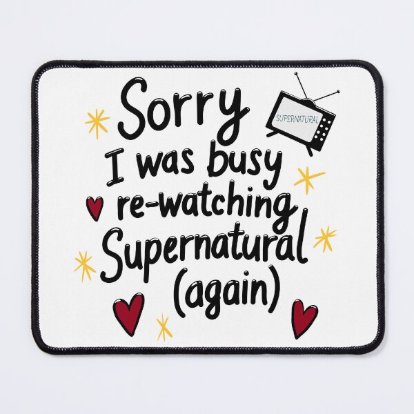 Item preview, Supernatural Rewatch designed and sold by TineHunterArt.