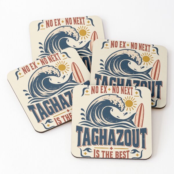 Item preview, Taghazout Morocco Surf Wave – Vintage Minimal Surf designed and sold by AmiGraph.