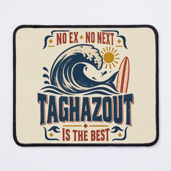 Item preview, Taghazout Morocco Surf Wave – Vintage Minimal Surf designed and sold by AmiGraph.