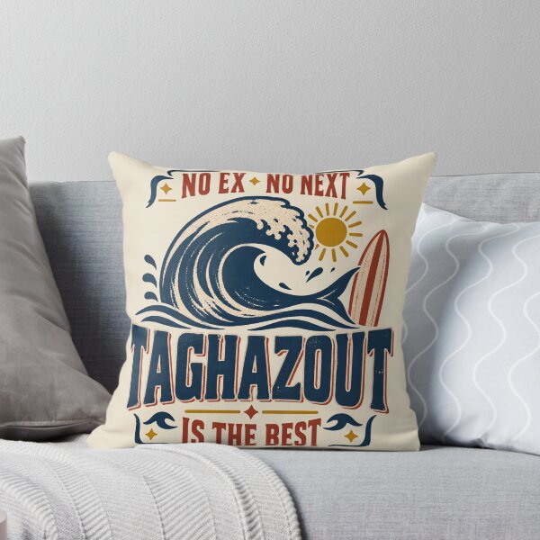 Item preview, Taghazout Morocco Surf Wave – Vintage Minimal Surf designed and sold by AmiGraph.
