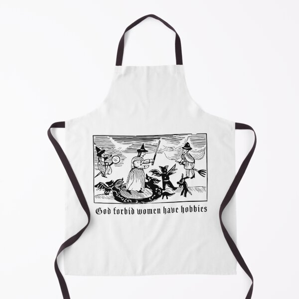 Item preview, God Forbid Women Have Hobbies (black) designed and sold by ladybeesthings.