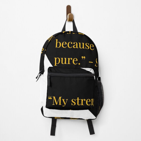 Item preview, Sir Galahad Quote – Sir Galahad Gold Text Black Heart designed and sold by TheIconSmith.