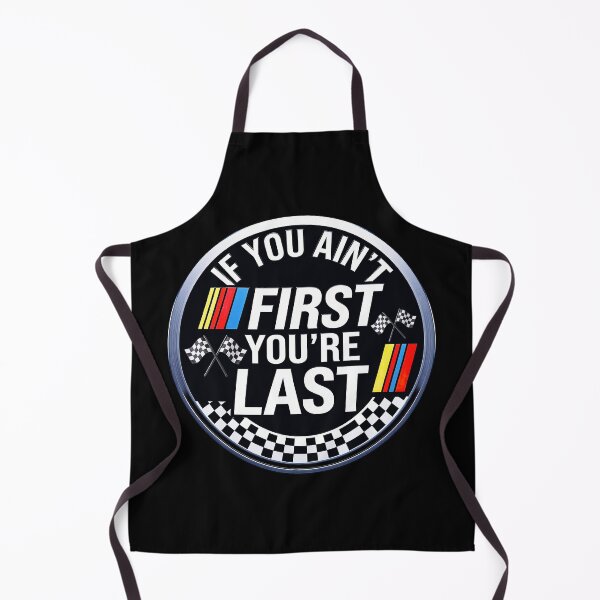 Item preview, If You Ain't First You're Last Motor Car Driver Racer Racing  designed and sold by gear-posters.