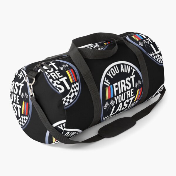 Item preview, If You Ain't First You're Last Motor Car Driver Racer Racing  designed and sold by gear-posters.
