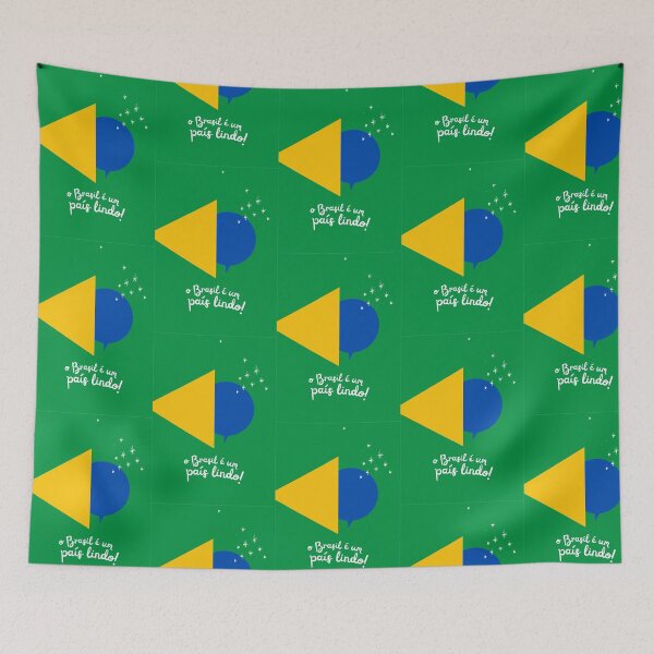 Item preview, O Brasil é um país lindo designed and sold by MaxCardoso.