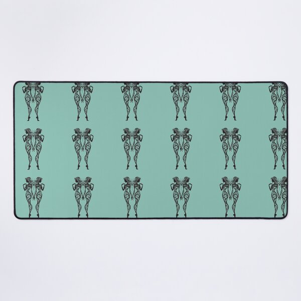 Item preview, Botanical Gemini Design – Elegant Feminine Floral Silhouette Art designed and sold by Mousy17.