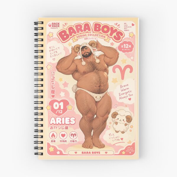 Item preview, Bara Boys - Aries - Zodiac Collection designed and sold by TheBackRack.