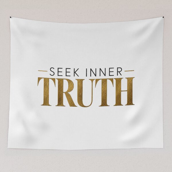 Item preview, Seek Inner Truth designed and sold by bolaAura.
