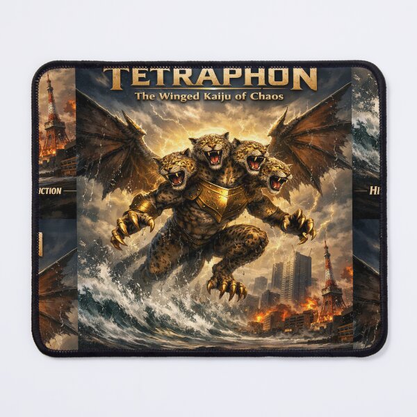 Item preview, Tetraphon - The Winged Kaiju of Chaos designed and sold by 5PalmsCreative.
