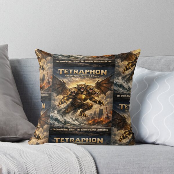 Item preview, Tetraphon - The Winged Kaiju of Chaos designed and sold by 5PalmsCreative.
