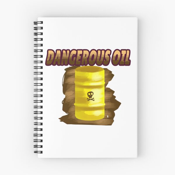 Item preview, Dangerous Oil – Toxic Industrial Warning designed and sold by NeedForParks.