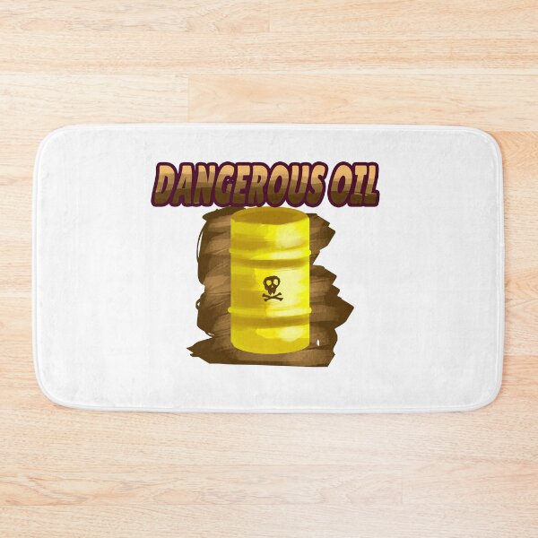 Item preview, Dangerous Oil – Toxic Industrial Warning designed and sold by NeedForParks.
