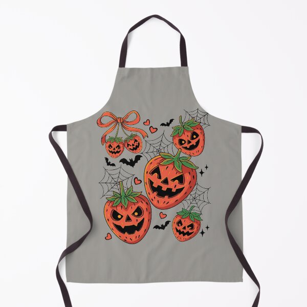 Item preview, Spooky Strawberry Jack o Lantern Halloween designed and sold by RinrinDesigns.