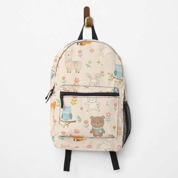 Item preview, Cute Woodland Animals Seamless Pattern designed and sold by prapapon.