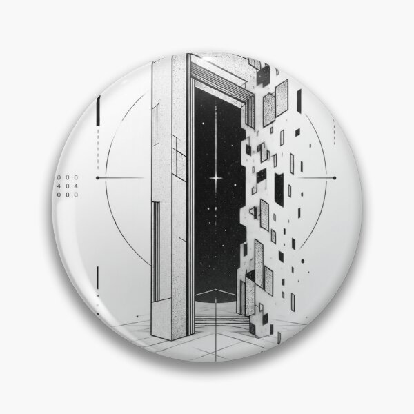 Artikelvorschau, 404 Realität nicht gefunden | Futuristische Portalgeometrie entworfen und verkauft von rigelcreation.