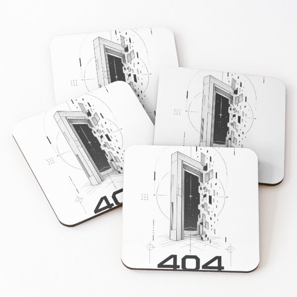 Item preview, 404 Reality Not Found | Futuristic Portal Geometry designed and sold by rigelcreation.