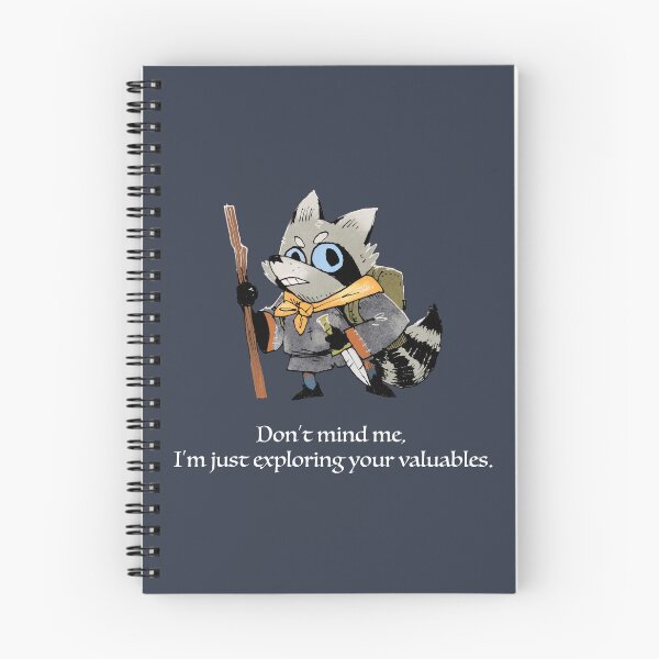 Item preview, I'm Just Exploring Your Valuables! Vagabond Quote designed and sold by Thurisaz Designs.