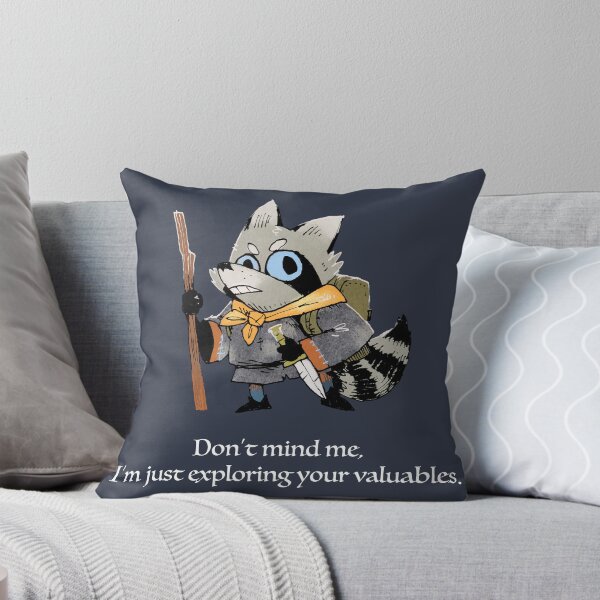 Item preview, I'm Just Exploring Your Valuables! Vagabond Quote designed and sold by Thurisaz Designs.