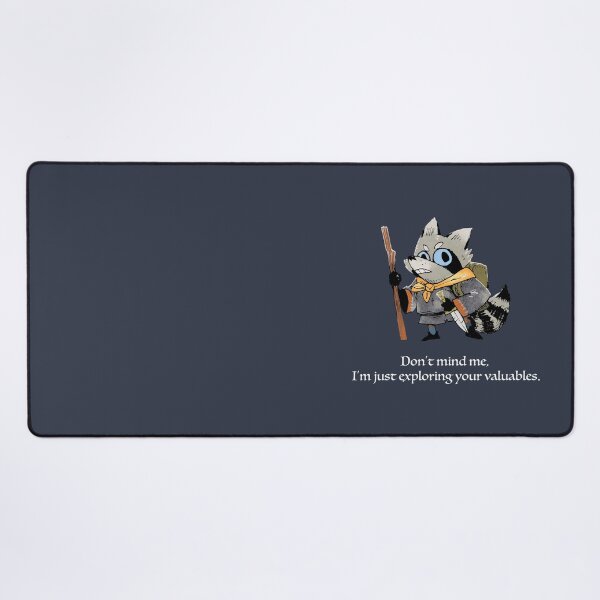 Item preview, I'm Just Exploring Your Valuables! Vagabond Quote designed and sold by Thurisaz Designs.
