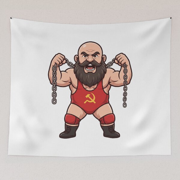Item preview, Nikita Koloff Russian Nightmare Gnome designed and sold by Bad-Decisions-Designs.