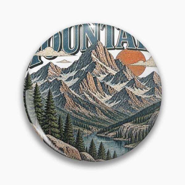 Item preview, ROCKY MOUNTAINS — WILD HORIZONS designed and sold by KrungiT Design .