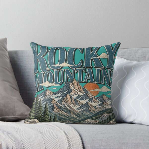 Item preview, ROCKY MOUNTAINS — WILD HORIZONS designed and sold by KrungiT Design .