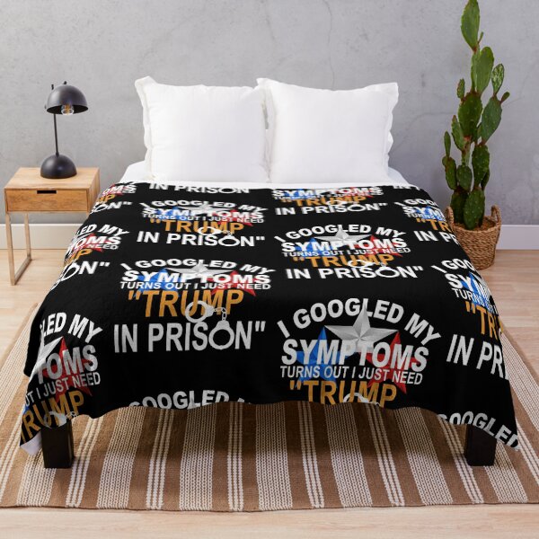 Item preview, I Googled My Symptoms Trump Prison Political Satire designed and sold by thefirstbroo.