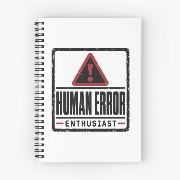 Item preview, Human Error Enthusiast Funny Tech designed and sold by cursotti.