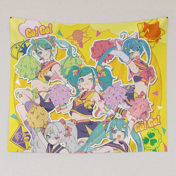 Artikelvorschau, Cheerleader-Squad Miku entworfen und verkauft von COFFEEWITHARTS.