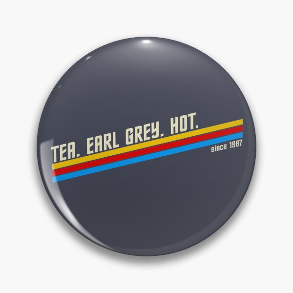 Item preview, Tea. Earl Grey. Hot. – Retro Sci‑Fi (Since 1987) designed and sold by VoglR.