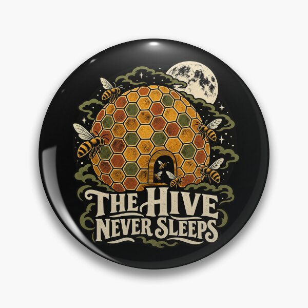 Item preview, The Hive Never Sleeps designed and sold by AMICO77.