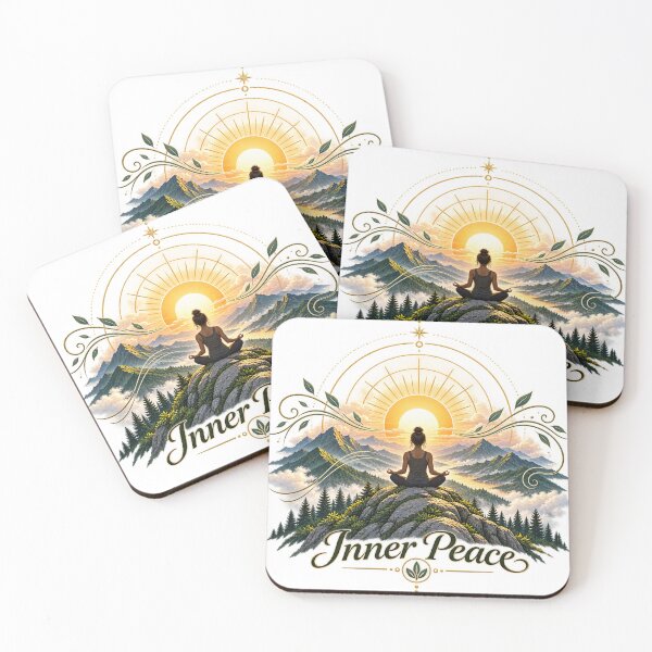 Item preview, inner Peace – Spiritual Sunrise Meditation designed and sold by A Light Worker.