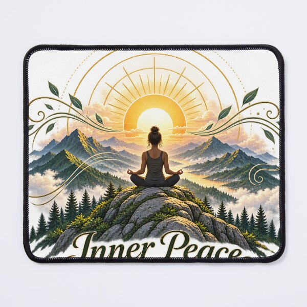 Item preview, inner Peace – Spiritual Sunrise Meditation designed and sold by A Light Worker.