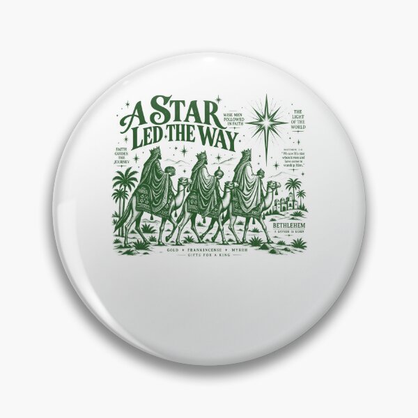 Item preview, A Star Led the Way Three Kings Nativity designed and sold by RDGNR.