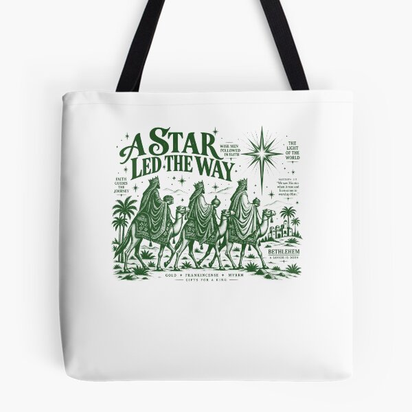 Item preview, A Star Led the Way Three Kings Nativity designed and sold by RDGNR.