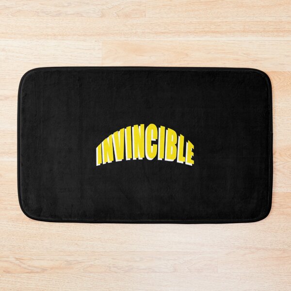 Item preview, Invincible Inspirational Quote Design for Strength and Resilience designed and sold by SuperInku.