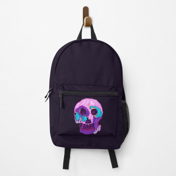 Item preview, Neon Retro Optical Illusion Tarot Card Skull Reading designed and sold by KungPowUnicorn.