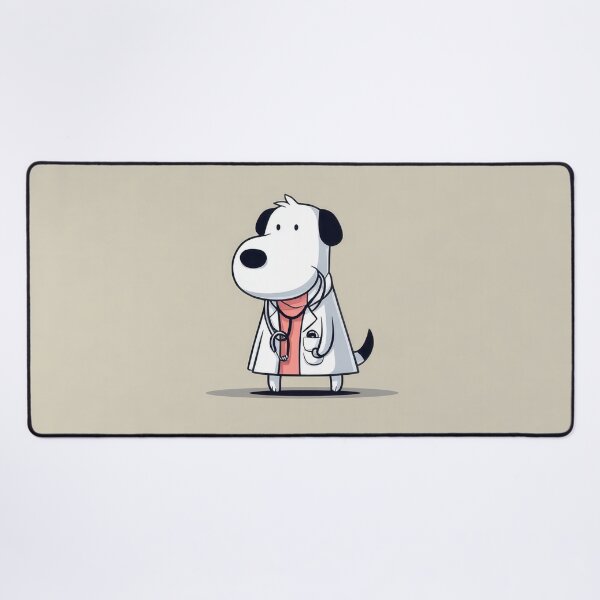 Item preview, Dog dressed as a doctor designed and sold by anytka.